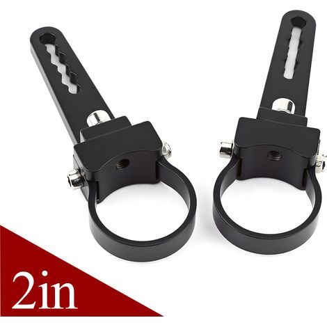 Brides de support de montage, tube en alliage d'aluminium de taureau/barre de rouleau de 1,5 "-3" serre le support de pinces pour voiture[2 inch]. (1/3)