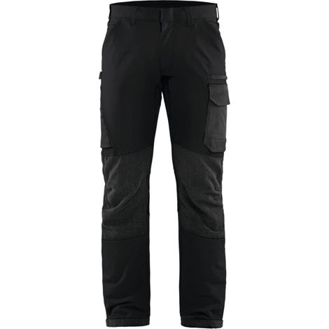 Blakläder Service Bundhose, schwarz / dunkelgrau, Konfektionsgröße 25 (1/3)