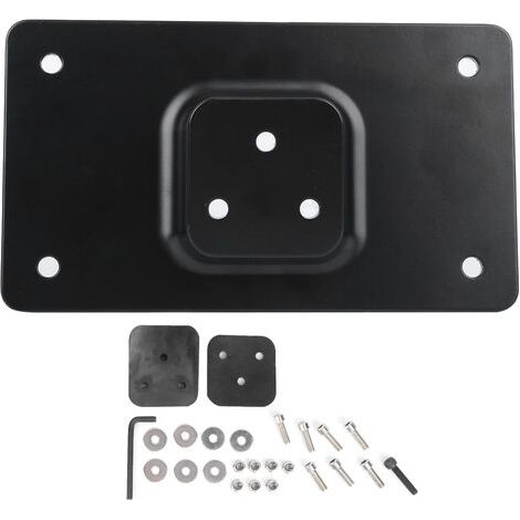 RHG Cadres de support de support de montage de plaque d'immatriculation pour moto 17,5x10cm (1/5)