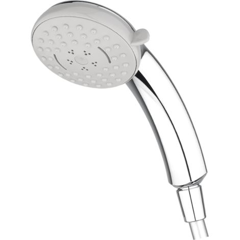 Schläfer 8195000 Manopola Doccia Grande G 1/2 pollici, Diametro 100mm, Soffione Doccia Cromato 3 Modalità Spray, Doccetta Universale München Soffione Multigetto 3-getti Massaggio (1/5)