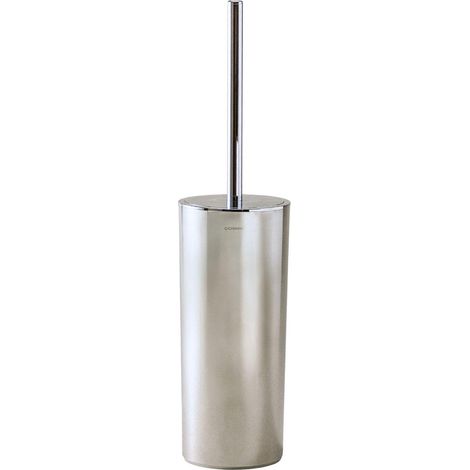 COSMIC Toilet Brush with Holder Gloss Chrome Free standing Essentials Collection
