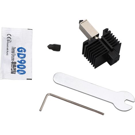 Kit d'extrudeuse à tête chaude détachable pour imprimante 3D Bambu Lab X1 P1P X1 Carbon Type 1 (1/5)