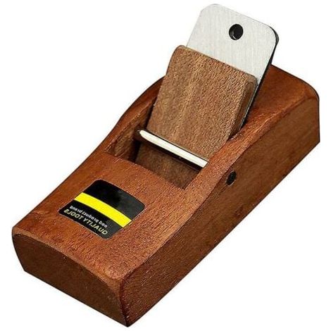 1pc mini rabot à bois rabot à bloc rabot à main rabot à main de menuisier rabot à bois couleur bois (1/3)