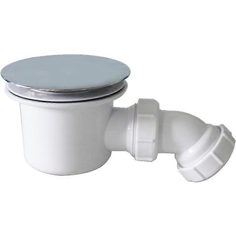 Kit de siphon de lavabo moderne 114 mm à écoulement rapide pour receveur de douche (1/5)