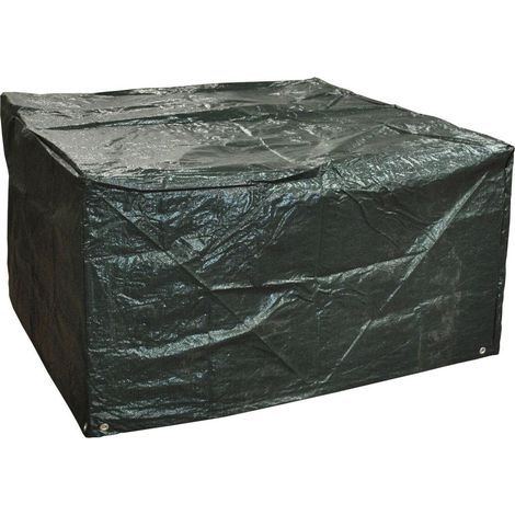 Waterproof Large 4 Seater Garden Cube Rattan Furniture Cover (1.35m) (1/5)