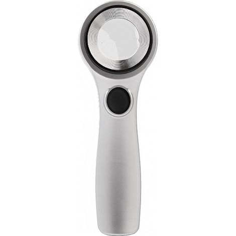 60-fache Handlupe mit USB-Ladedesign, Touch-Schalter-LED-Licht, Langlebiges Material, Hochauflösendes Optisches Glas, für Erkundung und Beobachtung Im Freien (1/5)