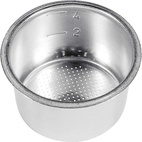 51 mm Edelstahl-Kaffeefilterkorb, waschbar und wiederverwendbar für Kaffeemaschinen (1/5)
