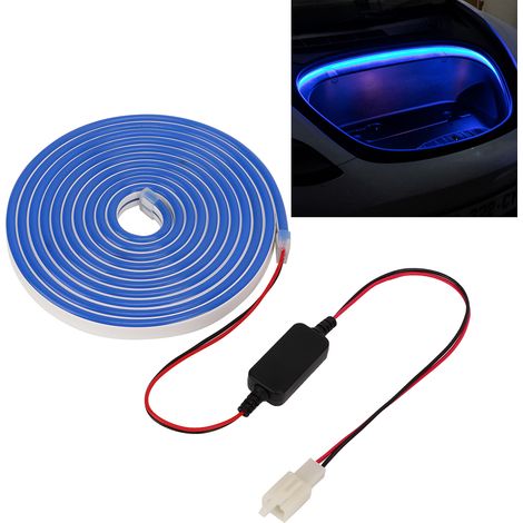 Kit de câblage pour bande lumineuse LED bleue du coffre avant Tesla Model 3 (2018-2020) (1/5)