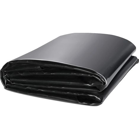 Bâche de bassin, épaisseur de 45 mil, dimensions 10x15 pieds, matériau EPDM, résistant aux UV, compatible avec les poissons et les koïs (1/5)