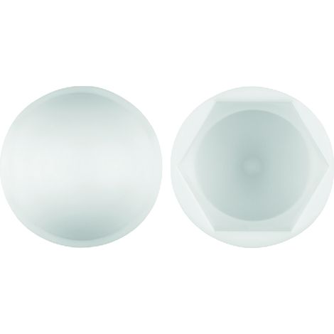 Bouchon en plastique pour MT - Blanc M8 - Boite de 250