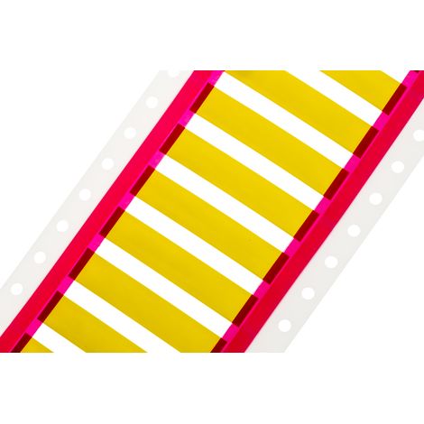 Repère câble Thermorétractable, Ø câble 2.3 5.5mm, Jaune ( Prix pour Boîte de 250 )