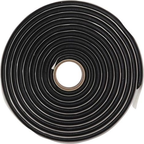 Jeffergarden Ruban d'étanchéité en caoutchouc butyle de 4,5 m/14,7 pi pour phares, vitres, portes et pare-brise de voiture étanches et anti-fuites (1/5)