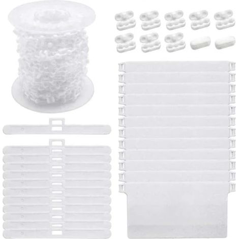 Accessoires pour stores verticaux, clips de connexion pour cordons de stores enrouleurs, fixations pour stores enrouleurs à monter soi-même pour la maison, la chambre et la cuisine