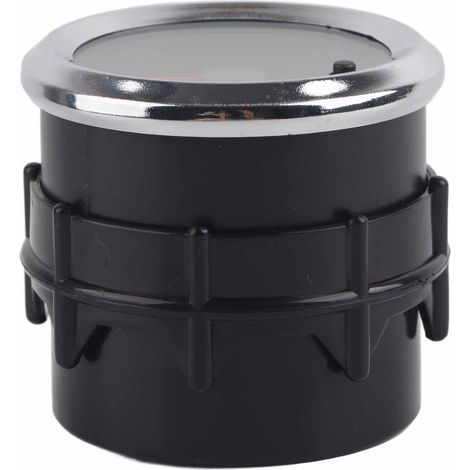Universelles Turbo-Überdruckmessgerät, 7-farbige LED, 52 mm -30/30 PSI Manometer für Auto, LKW, Boot, 12 V (1/5)
