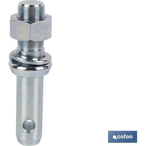 Pack de 5 boulons filetés pour attelage d'outils M 27 x Ø28 mm