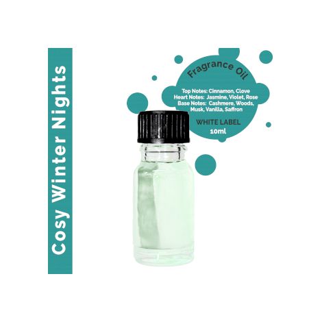 Huile Parfumée Cosy Nuits d'Hiver 10 ml - Marque Blanche- Vendu par 1