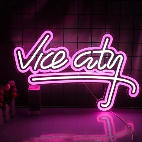 Ouvert bienvenue enseignes au néon LED coloré Happy Hour néon Art lampes murales acrylique Dimmable jardin terrasse extérieur (1/5)