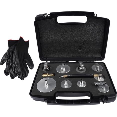 Ensemble de 10 pièces d'adaptateurs purgeur frein pour véhicules, avec adaptateurs rechange et à angle 90° liquide frein, compatible la plupart - Lot