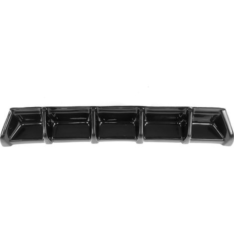 Gloss Noir Diffuseur Pare‑Choc Arrière Maxton Style Remplacement Extensions Valance pour MK7.5 2017‑2020 (1/5)
