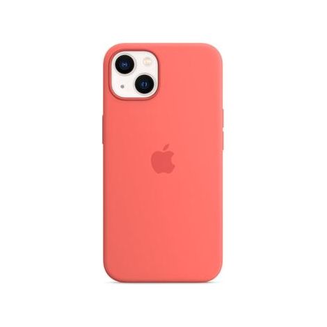 Coque en silicone Apple pour iPhone 13 avec MagSafe MM253FE/A - Rose Pamplemousse Orange