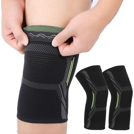 Genouillère de sport unisexe, outil d'entraînement des tendons, support élastique pour genouillère (m) (1/5)
