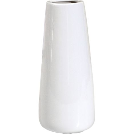 Vase Céramique - Design Épuré et Polyvalent pour Décoration Intérieure - Idéal pour Fleurs Fraîches ou Séchées - Lot de 1 (1/5)