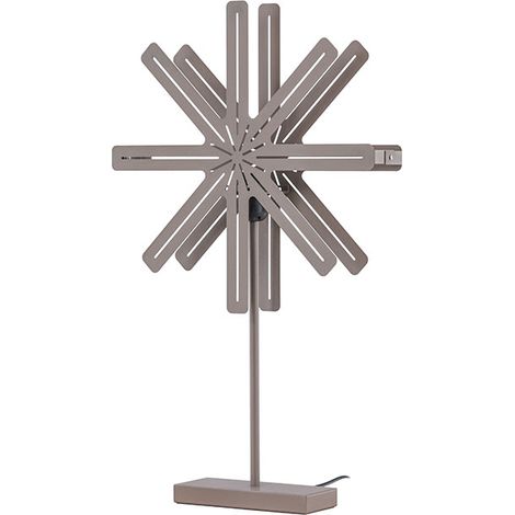 Säfsen Weihnachtsstern Tischlampe mocca. (1/5)