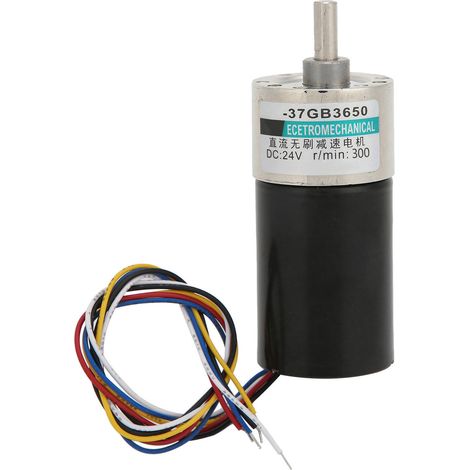 Moteur DC sans balais 24V CW/CCW 3000tr/min réducteur de vitesse mini XD-37GB365 pour machine-outil CNC (1/5)