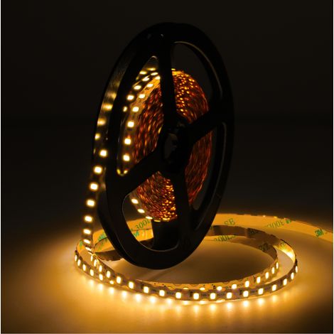Jandei - Tira led 12V Dentada 3000K 120 led/m 9,6W/m Corte 25mm PCB 6 mm 5 metros