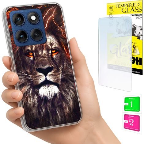 Custodia per Motorola Edge 60 Fusion / Edge 60, cover posteriore in vetro. (1/5)