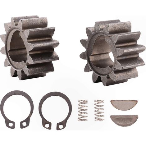 Kit Roue Motrice pour Tondeuse à Gazon avec Pignons, Clés, Ressorts et Clips – Compatible Petits Moteurs (1/5)