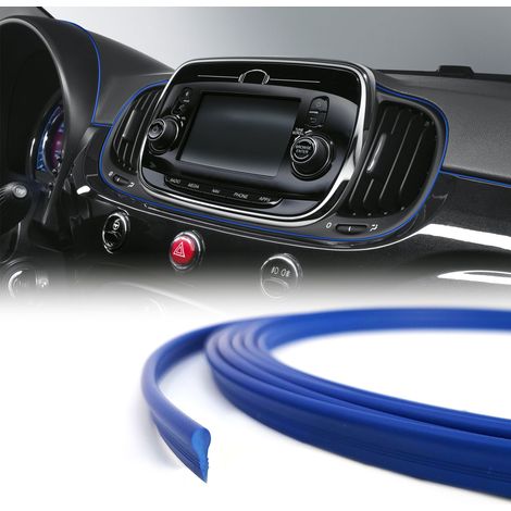 Trim Stripes Profilo ad Incastro per Interni Auto, 3 mm - Colore: BLU - Dimensione: 3 MM X 300 CM