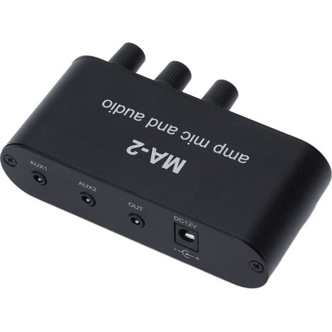 Préamplificateur audio miniature MA-2S pour platines vinyles électroniques, usage domestique, 12-24 V CC (1/5)