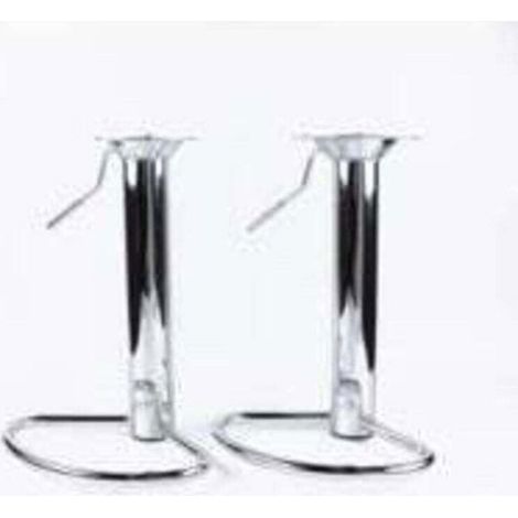 Accessoires Pour Tabouret De Bar - Acier - Compatible Tige Pneumatique 50 Mm - Hauteur 38 Cm - Universel - 1 Pièce (1/4)