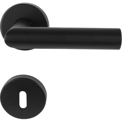 Écart de poignée en acier inoxydable Noir (1/3)
