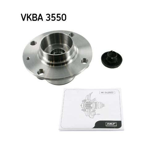 Kit de roulements de roue SKF VKBA 3550 AUDI 6E0 407 621 D