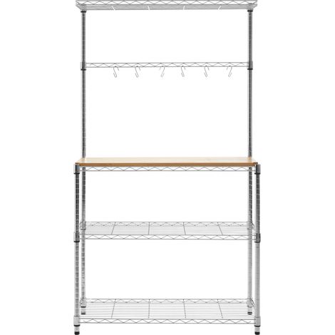Premier Housewares Frankfurt 4 Tier Shelf Unit (1/5)
