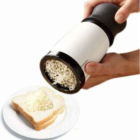 1pcs En fromage Râpe acier inoxydable Moulin râpe tartinable Beurre Pain de maïs Râpe fromage légumes lamés -ladacèe (1/5)