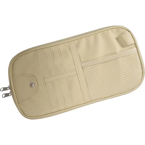 Sac de rangement en tissu Oxford pour pare-brise, protection contre la chaleur et rangement intérieur (1/5)