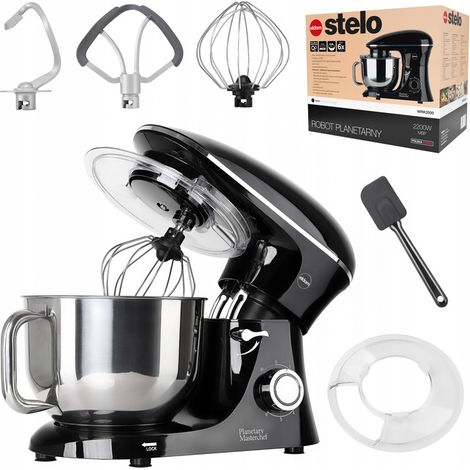 Robot de cuisine Planetary avec bol 6,2 L Eldom WRK2000 noir