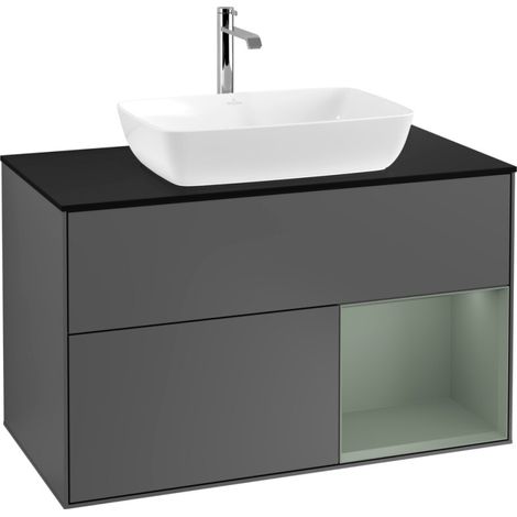 Villeroy & Boch F782GMGK Meuble sous-lavabo Finion F78 (1/2)