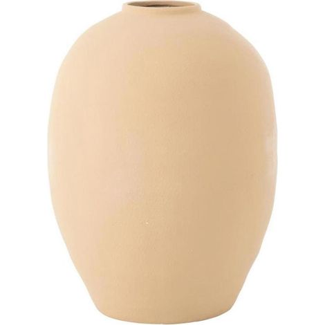 Vase Déco en Argile "Cassia" 54cm Beige (1/4)