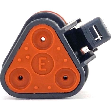 Connettore Serie DT Maschio 3 Vie Nero (1/3)