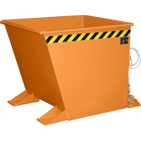 Bauer Südlohn Bac à copeaux SGU-RZ 30, peint, orange jaune