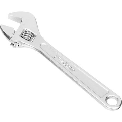 Clé réglable universelle de salle de bain 8 pouces (200 mm), clé à fourche polyvalente pour plombiers, bricoleurs et entretien domestique robuste, précise et ergonomique (1/5)