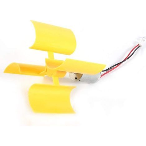 Éolienne Verticale électricité Micro éoliennes Verticales Kit Petit Générateur de Pales de Moteur pour Bricolage