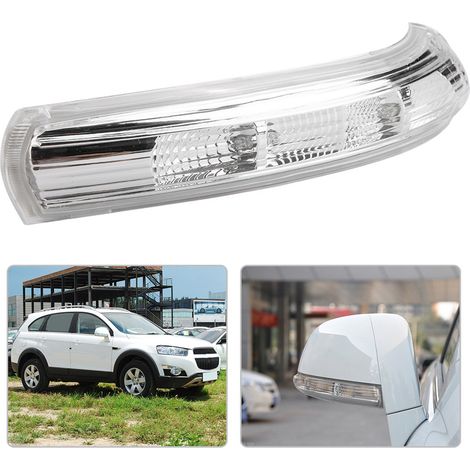 Rétroviseur extérieur avec clignotant pour Captiva 2007‑2016, feu de signalisation latéral, ampoule de miroir de voiture (1/5)