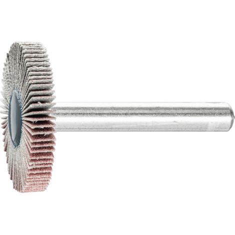 PFERD TOOLS Korund Fächerschleifer F Ø 30x5 mm Schaft-Ø 6 mm A320 für Feinschliff und Finish 10 Stk (1/5)
