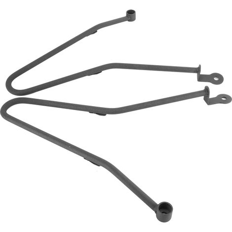 Ej.Life saddlebag support bars for,satteltaschen bonneville t100,Sattel Tasche Halterungen,Gepäck,Sattel Tasche Halterung Halterung Halterung für Bonneville T100/Thruxton 900 Schwarz (B (schwarz)) A (1/5)