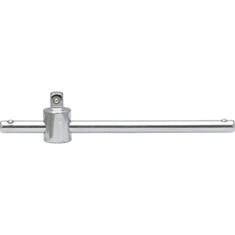 3/8" Impugnatura a T CHROME c.leva scorrevole,160mm (1/2)
